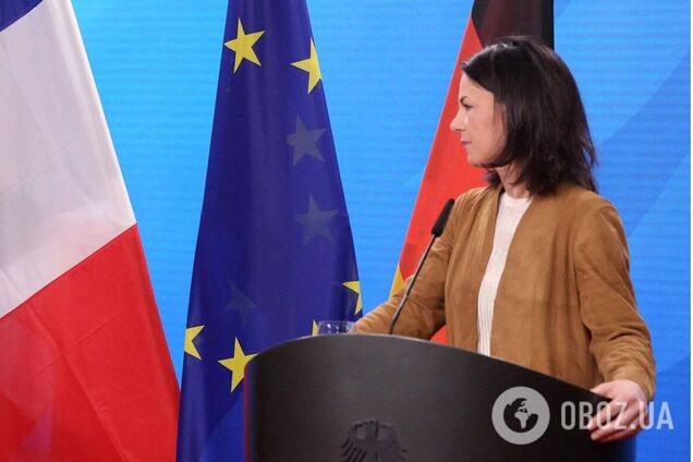 Бербок: Берлин и Париж будут стоять вместе на стороне Украины