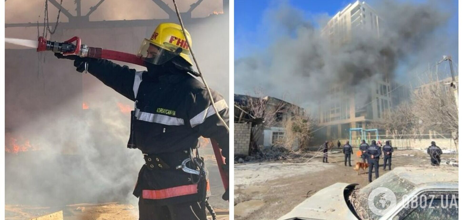 У столиці Азербайджану пролунав вибух у меблевому салоні, є загиблі і постраждалі. Фото, відео і всі подробиці