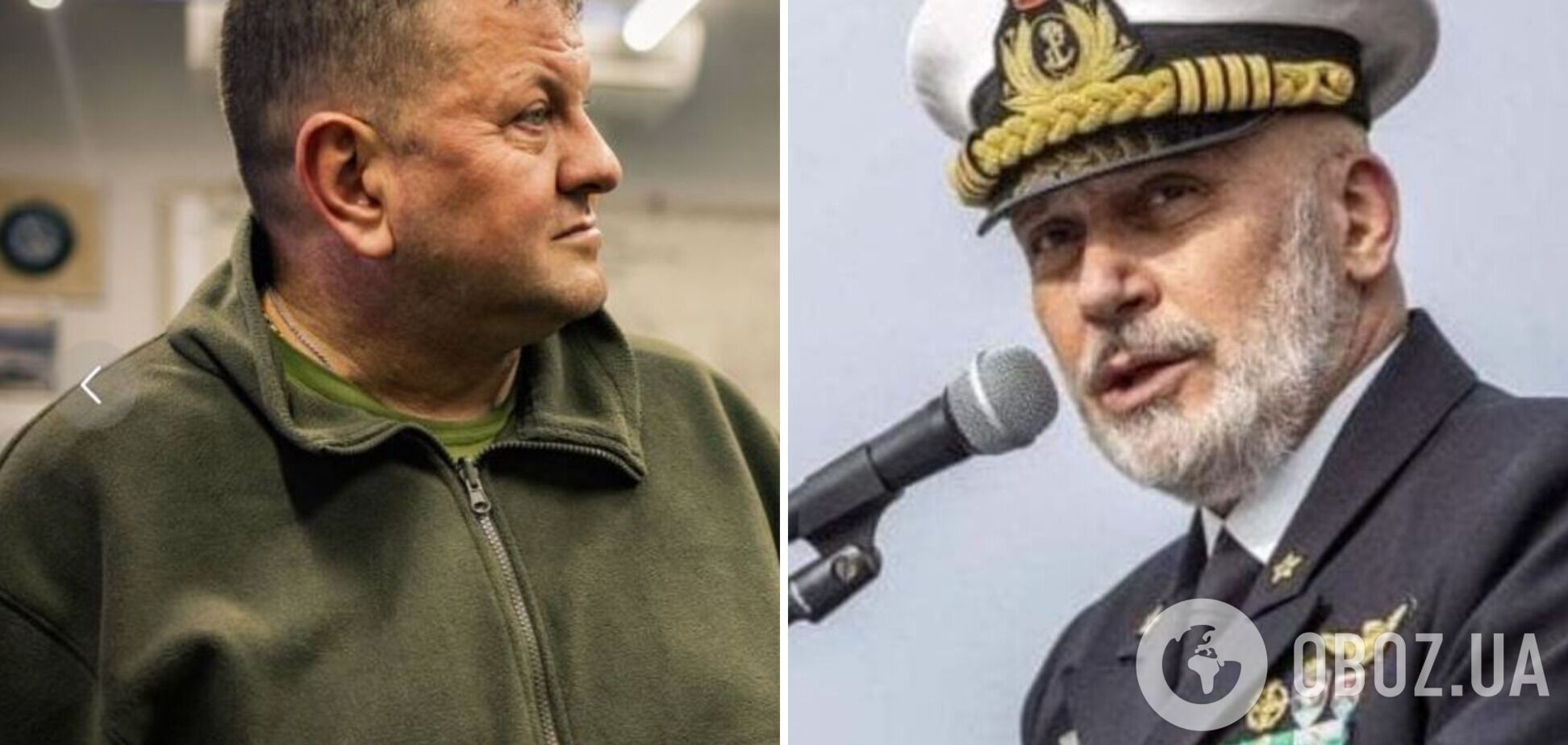 Залужный пригласил итальянского коллегу совместно поработать на пунктах управления и в бригадах ВСУ