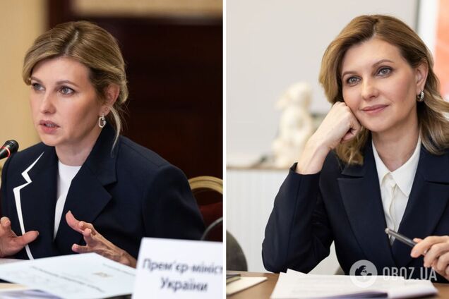 Зеленская появилась на публике со стильными локонами-волнами. Фото