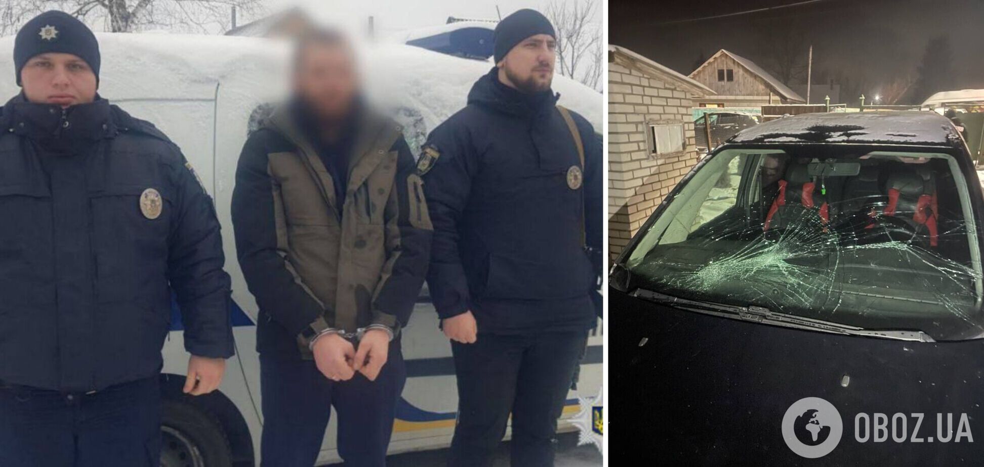 Водія-втікача оперативно знайшли та затримали