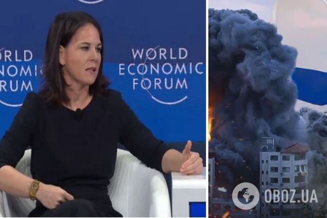 'Катастрофа для усіх': Бербок у Давосі пояснила, як конфлікт на Близькому Сході впливає на війну в Україні