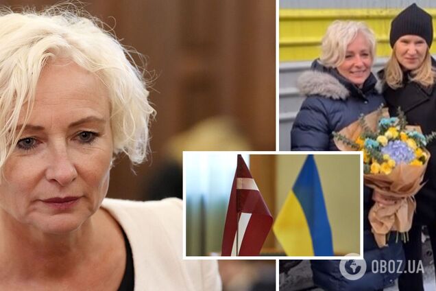 Спікерка парламенту Латвії прибула з візитом в Україну і виступила в Раді. Відео