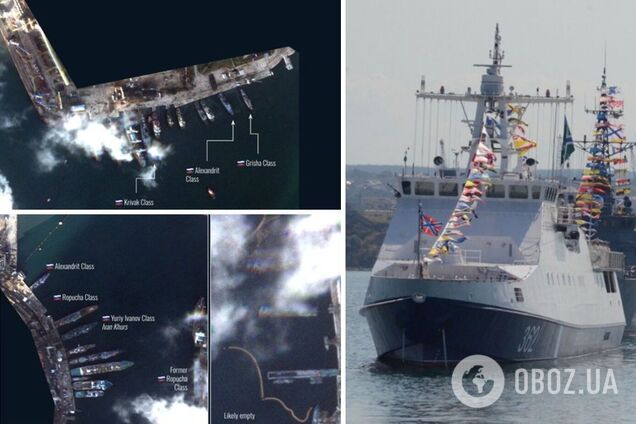 У бухтах Севастополя зменшується кількість російських кораблів, – OSINT-аналітик