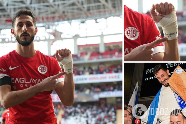 Скандал в Турции. Титулованного футболиста после забитого гола посадили в тюрьму, а затем выгнали из страны