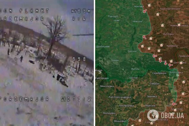 Отработали точно: защитники Украины уничтожили технику и живую силу оккупантов в Серебрянском лесу. Видео