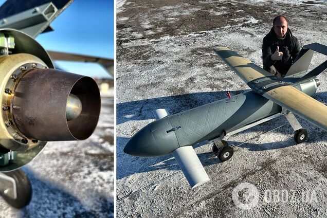 В Украине провели испытание нового дрона-камикадзе с реактивным двигателем. Фото и видео