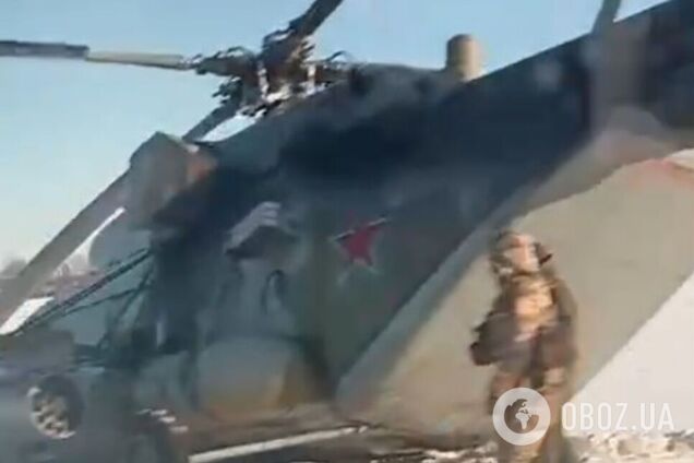 В Брянской области из-за ЧП с вертолетом четыре района остались без света. Видео