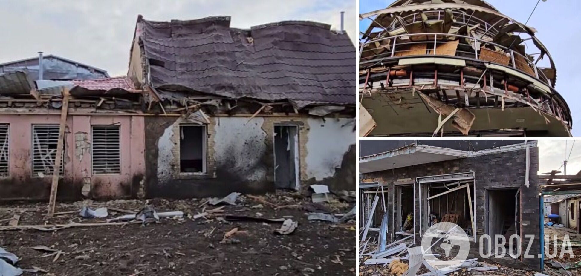 Оккупанты атаковали Херсон дронами, есть прилеты и пострадавшая: в ОВА показали последствия. Видео