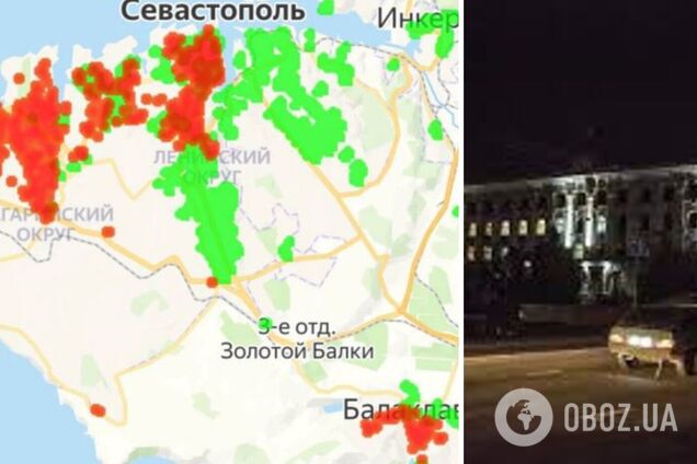 В окупованому Криму трапилося масштабне знеструмлення: відключено найбільші міста