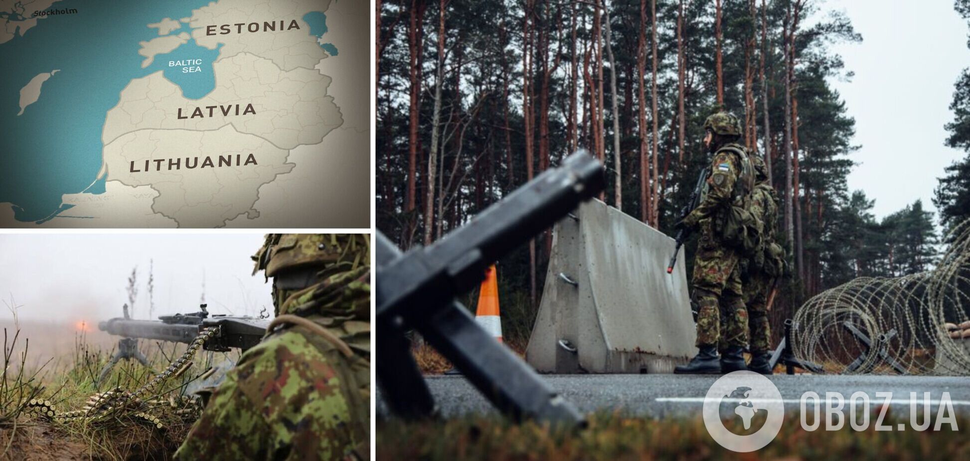 Країни Балтії створять ешелоновану лінію оборони на кордоні з РФ і Білоруссю – Міноборони Естонії