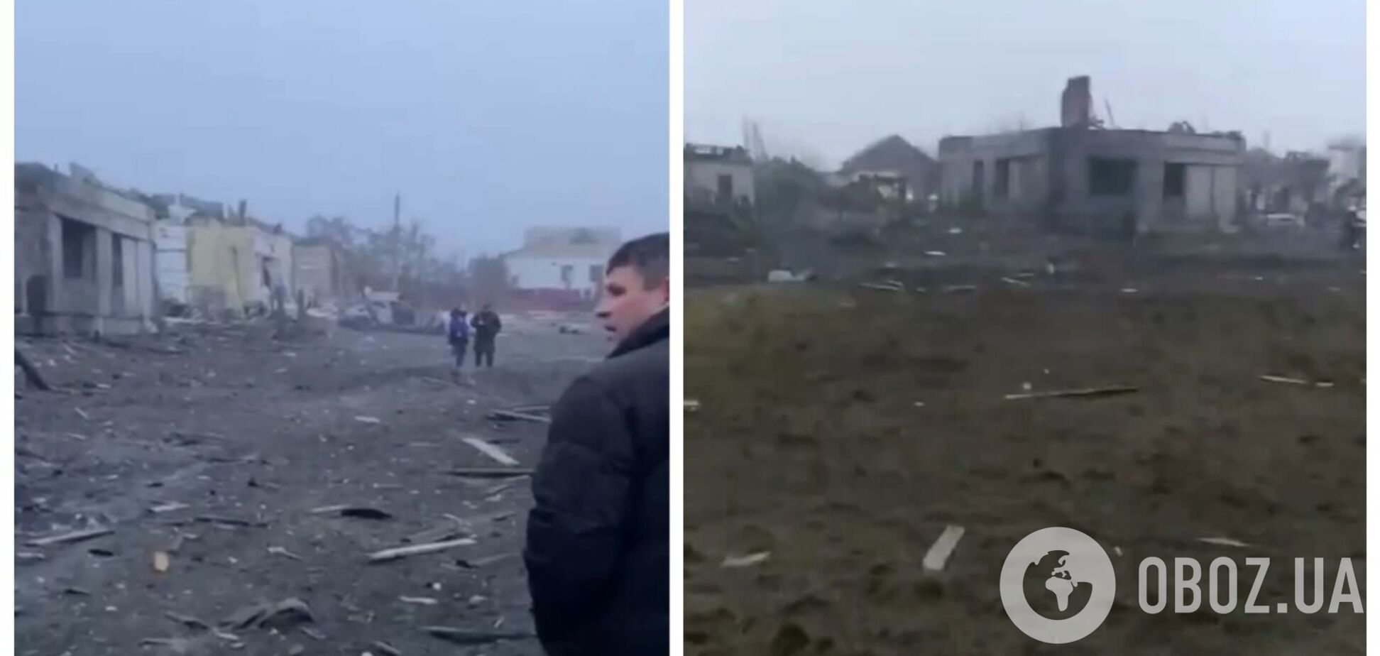 'Аварийный сход боеприпаса': в РФ 'оригинально' объяснили падение своей ракеты, разнесшей дома в Воронежской области