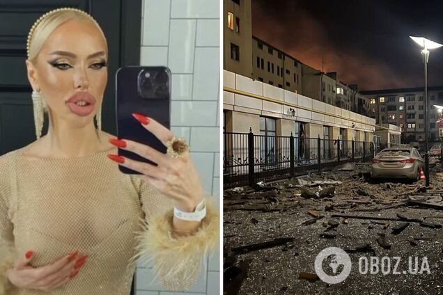 'Королева ДНР' чуть не погибла при взрывах в оккупированном Донецке: Алина Андриевская праздновала возле 'Донбасс Палас'