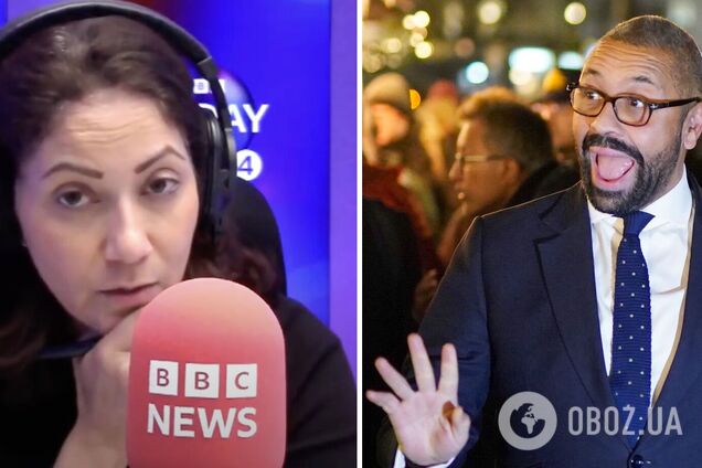 Ведуча BBC сім разів за хвилину cказала слово 'лайно', сперечаючись із міністром внутрішніх справ