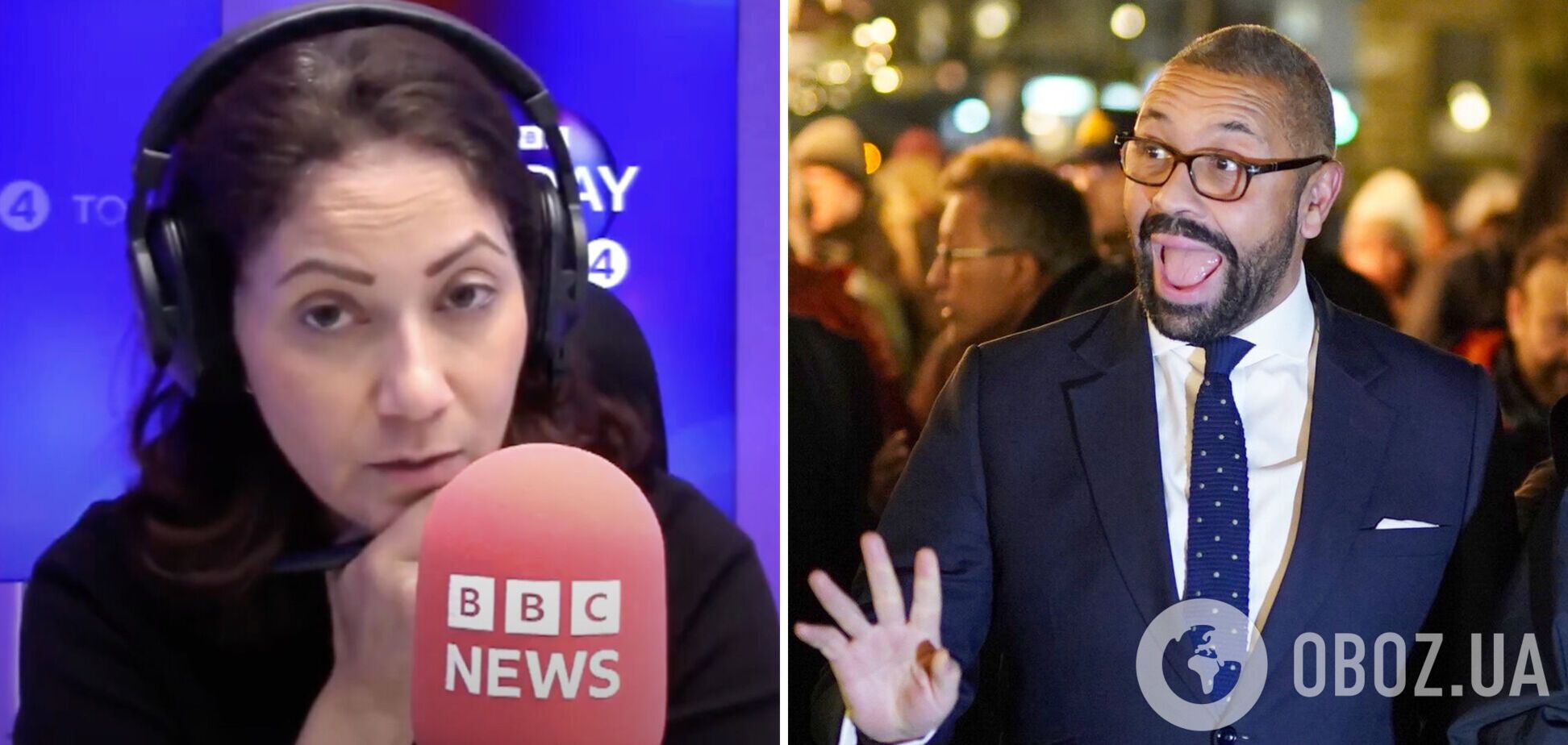 Ведущая BBC семь раз за минуту сказала слово 'дерьмо', споря с министром внутренних дел