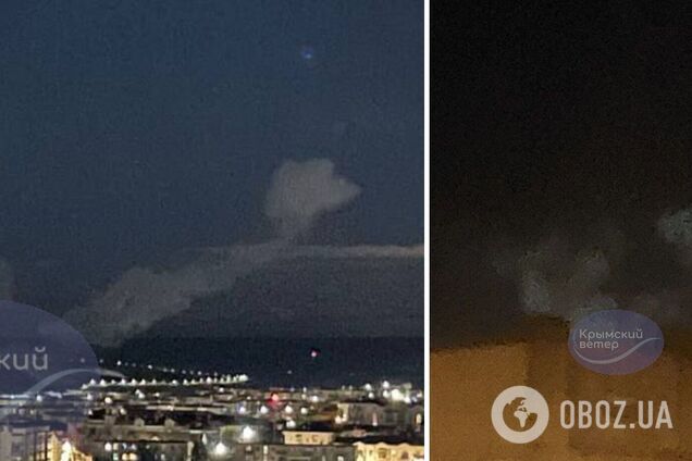 В оккупированном Крыму неспокойно: в Севастополе зафиксировали мощные взрывы. Фото