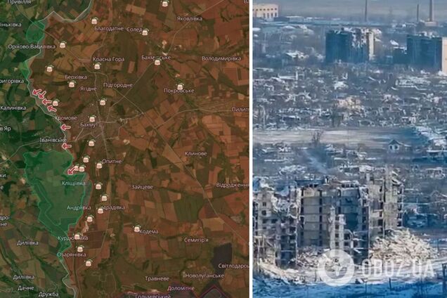 Місто-руїна: у мережі показали наслідки руйнувань армією РФ у Бахмуті. Відео