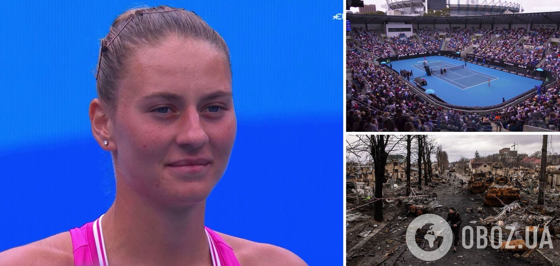 Скандал дня. На Australian Open назвали происходящее в Украине 'маленькой войной'. Видео