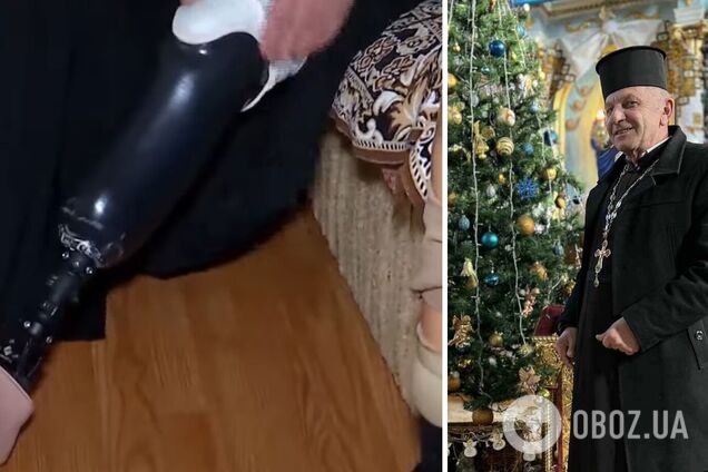 Ампутировали ноги в 35 лет: стала известна история священника на Прикарпатье, который снял протезы в поддержку воина ВСУ