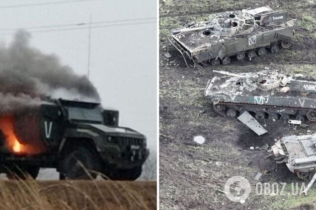 Подтвержденные потери армии РФ под Авдеевкой более чем в десять раз больше потерь ВСУ – Oryx