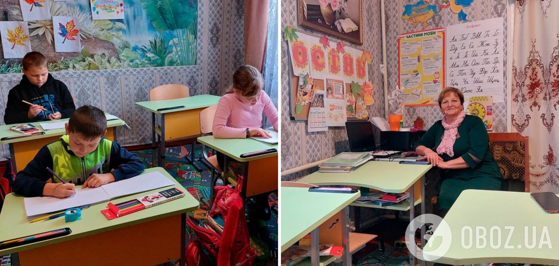 Клас у вчительській хаті, пес – замість дзвоника: як проходить навчання в українській школі за 15 км від кордону з Росією