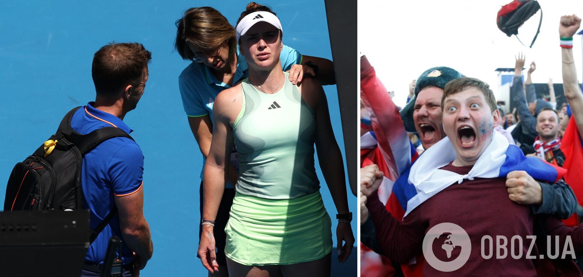 У Росії радіють травмі Світоліної на Australian Open, називають 'гидотою' і відправляють українку на фронт