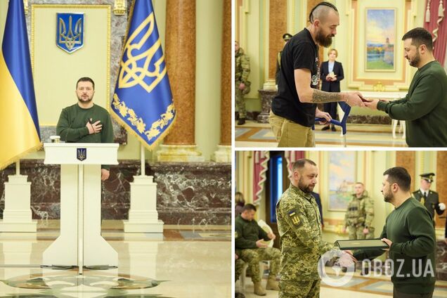Президент Украины вручил награды