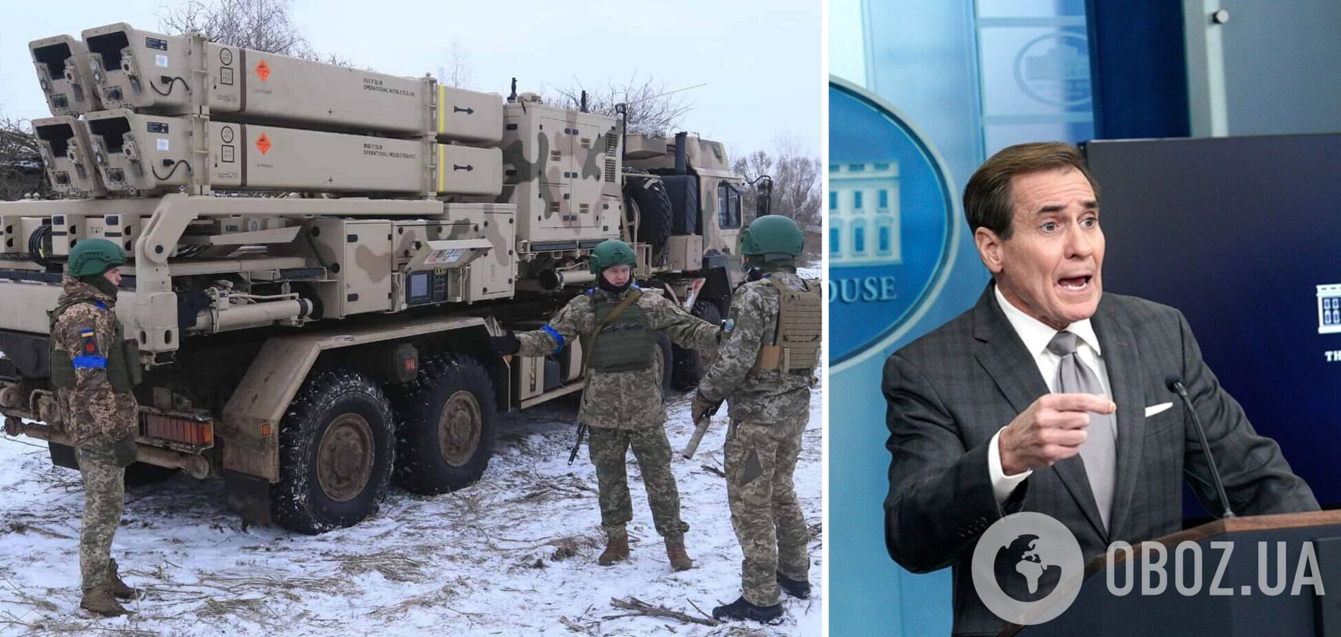 'Поставки помощи являются критическими': в Белом доме заявили, что РФ пытается перегрузить украинскую ПВО