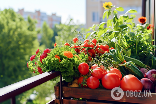 Если нет дачи: какие овощи можно вырастить в контейнерах на балконе
