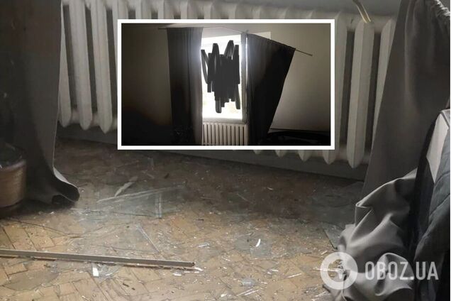 В результате взрыва было повреждено жилье Маси Найема