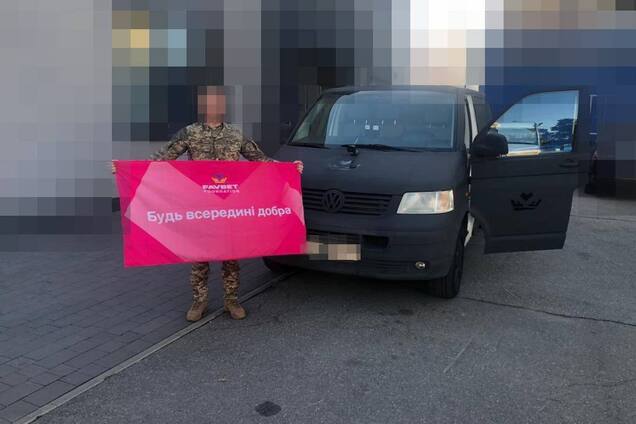 Favbet Foundation передал ВСУ на Восточное направление два микроавтобуса и внедорожник