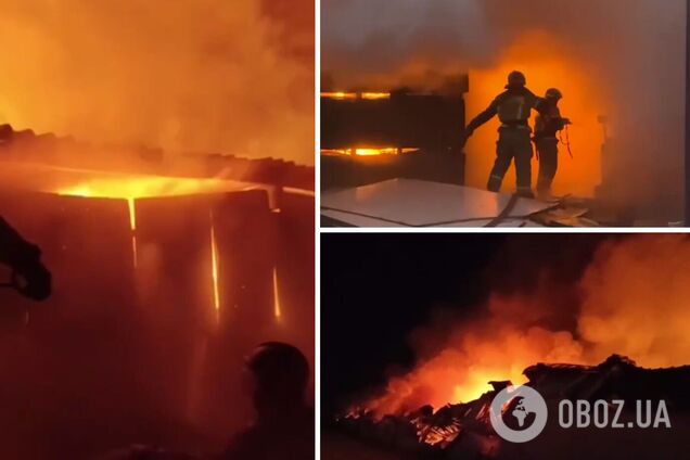 Поднялась стена огня: в Челябинской области России вспыхнул мощный пожар. Видео