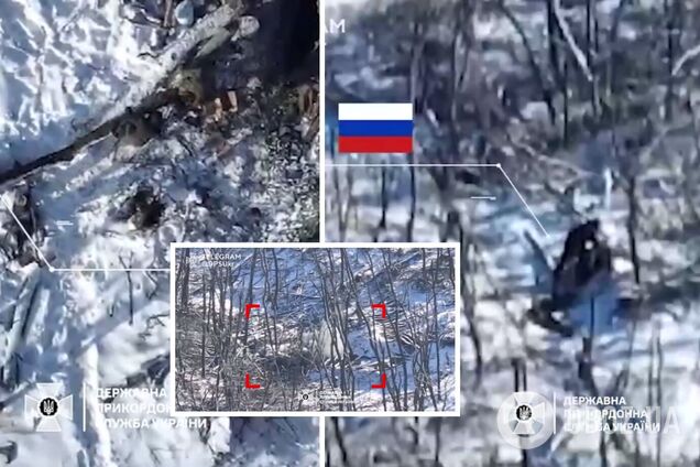 Вибуховий 'сюрприз': прикордонники показали, як влаштовують ворогу 'пекло' під Бахмутом. Відео