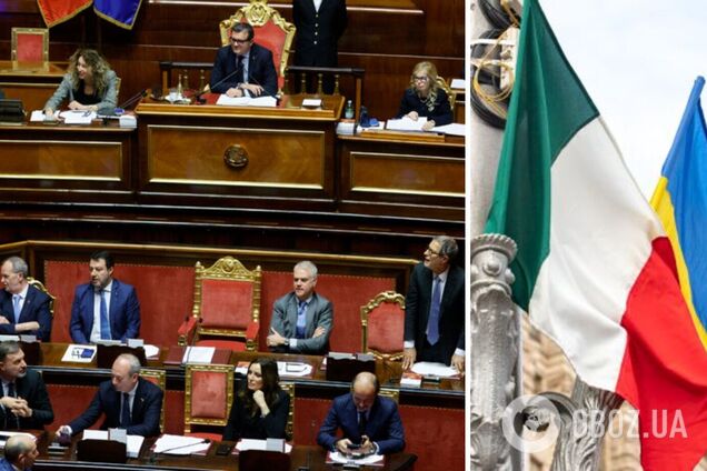 Сенат Італії дав зелене світло на постачання зброї Україні до кінця року: що це означає