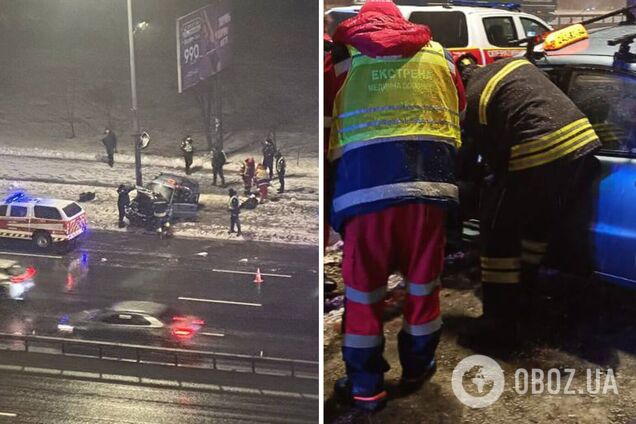 ДТП произошло на проспекте Николая Бажана