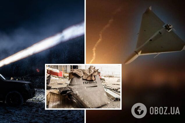 Оккупанты ночью запустили по Украине 14 'Шахедов': силы ПВО сбили 11 дронов