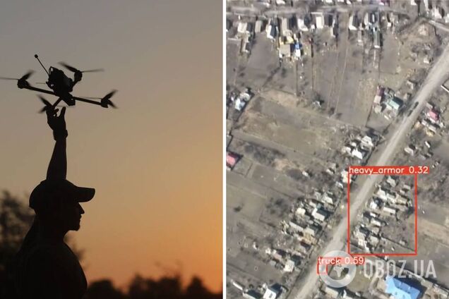 Не потребує участі оператора: в ЗСУ показали роботу українського дрона Saker Scout зі штучним інтелектом. Відео