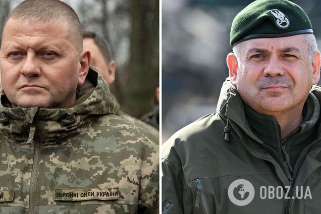 Говорили о ситуации на фронте и рисках безопасности: Залужный провел переговоры с начальником Генштаба ВС Польши