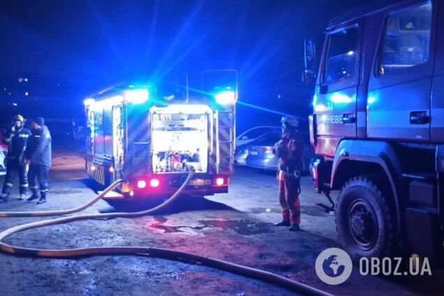 Спасатели оперативно потушили ночной пожар