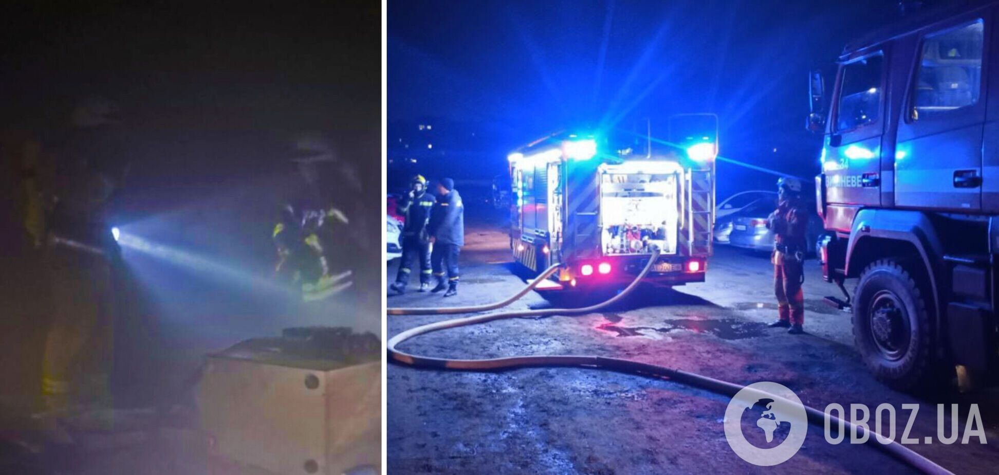 Рятувальники оперативно загасили нічну пожежу