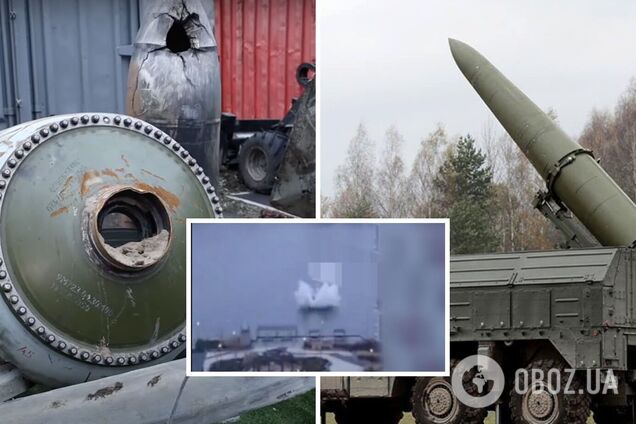 У Києві дістали і показали рештки ракети, яка впала у Дніпро. Відео