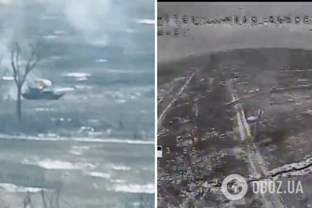 'Полювання' вдалося: захисники України під Кремінною знищили дві ворожі БМП і танк. Відео