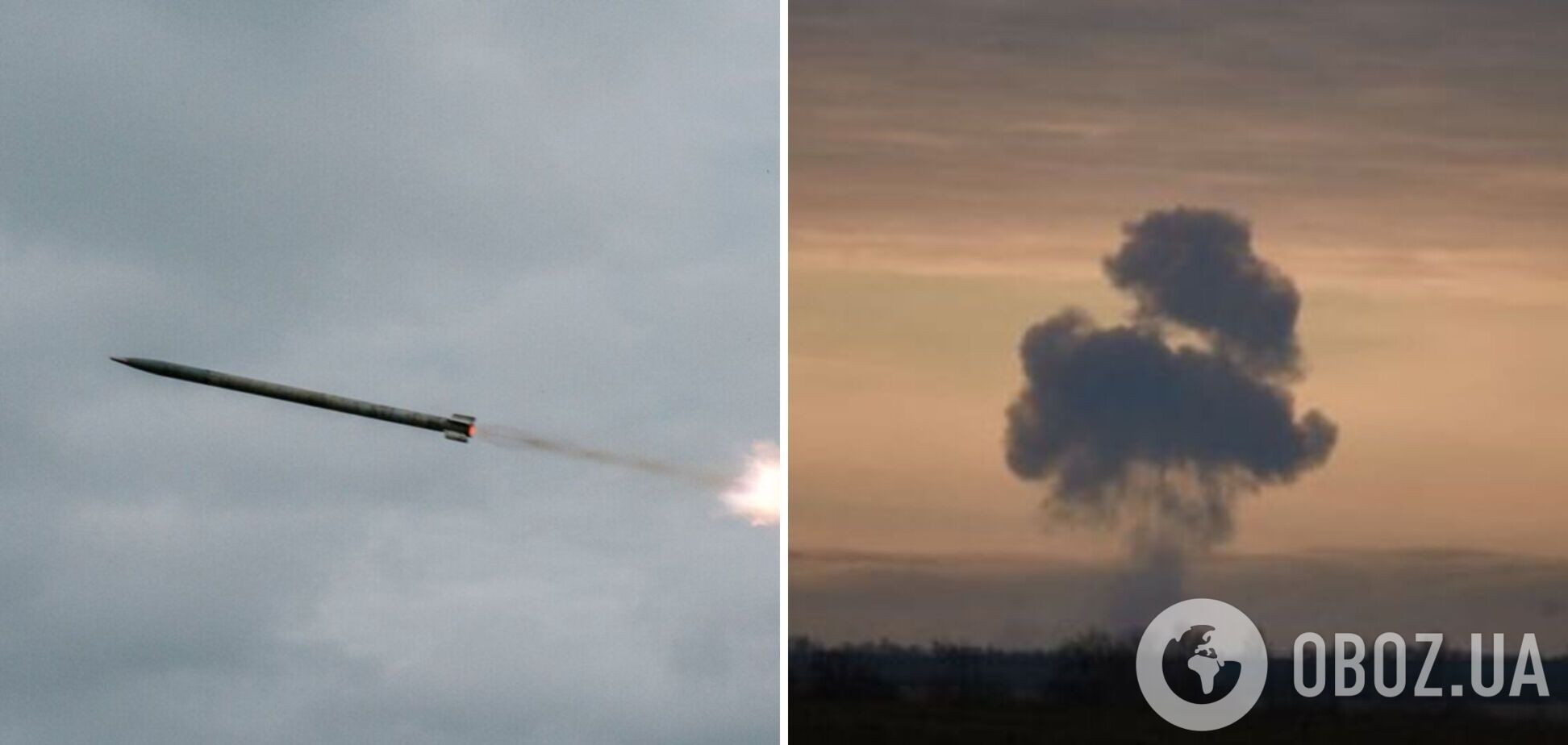 Оккупанты атаковали Полтавщину ракетами, есть прилет в промышленный объект: вспыхнул пожар. Фото