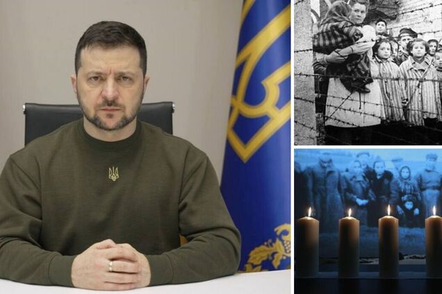 Зеленський вшанував пам'ять людей, убитих під час Голокосту