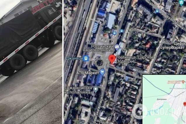 Оккупанты стягивают в Крым военную технику и живую силу. Фото из Джанкоя