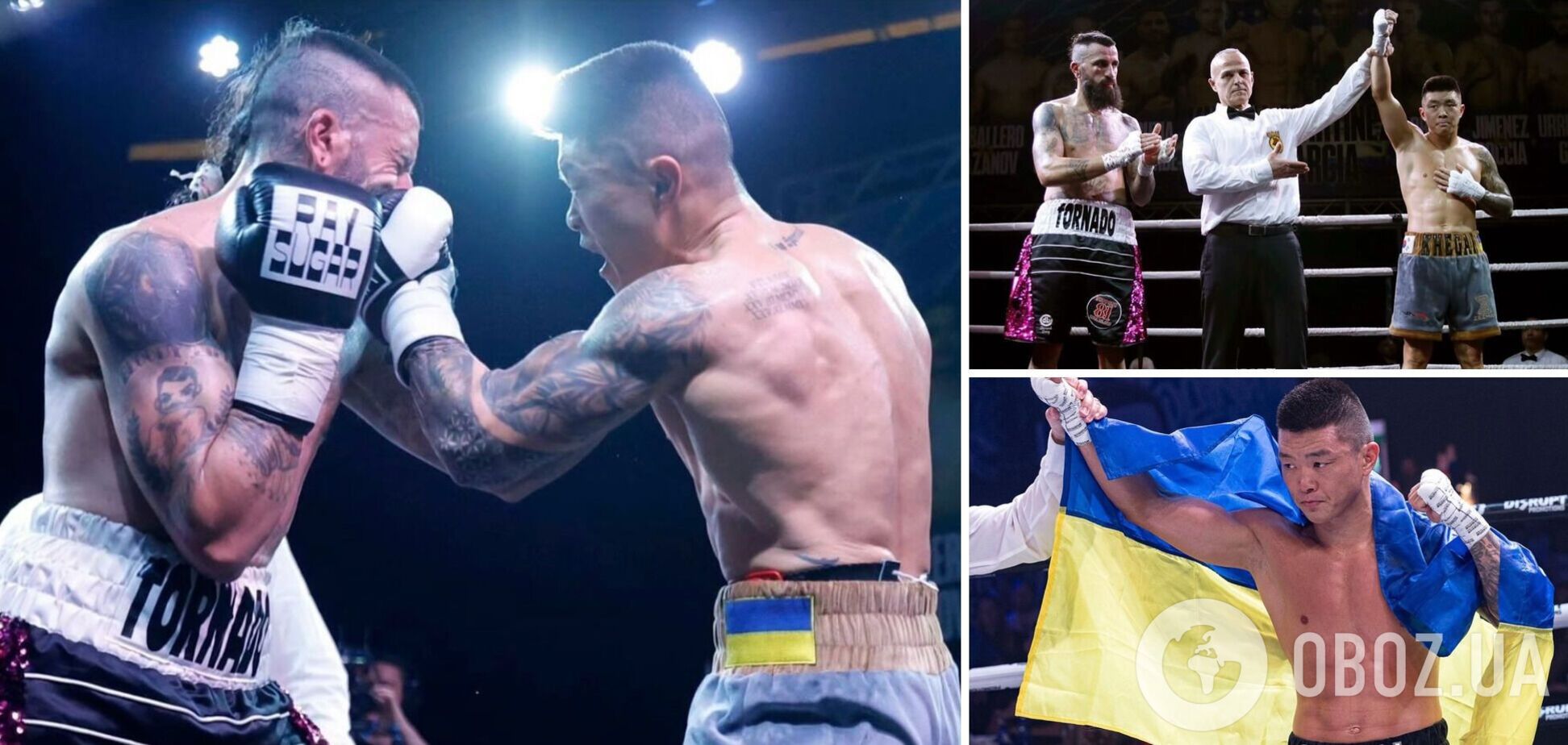 Знаменитый украинский боксер выиграл бой нокаутом. Видео