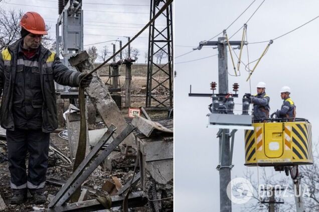 За неделю ДТЭК вернул свет 50 тыс. семей, которые были без электроэнергии из-за обстрелов