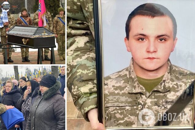 Защищал границы Украины с 2014 года: в Житомире простились с погибшим военным Николаем Раинским. Фото и видео