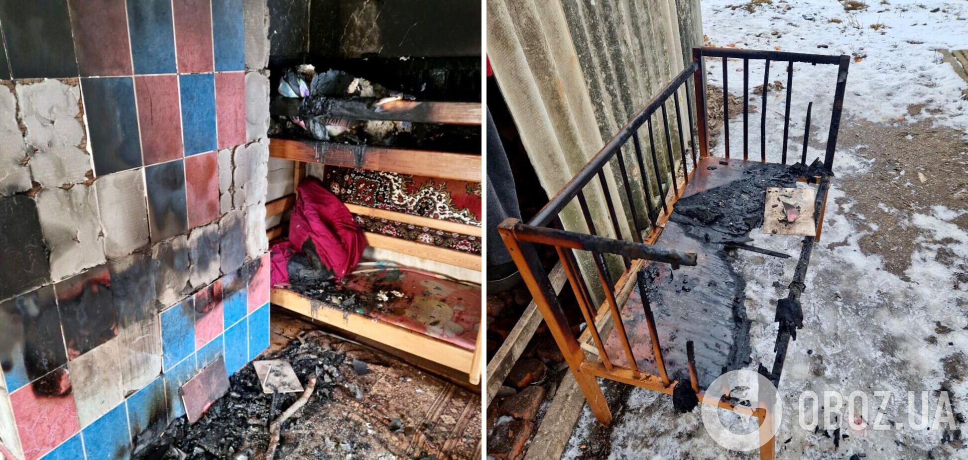 На Житомирщині в пожежі загинули двоє маленьких дітей: батьки залишили їх самих удома. Фото