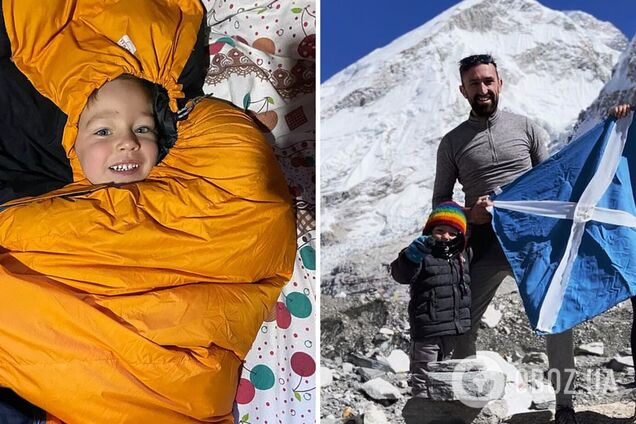 Новый рекорд! Двухлетний мальчик из Великобритании стал самым молодым ребенком в мире, побывавшим на Эвересте